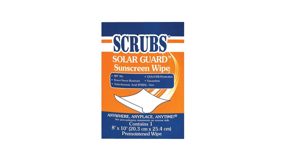 Dymon Scrubs Sunscreen Towel 1/pke 253-91201, Unit CS