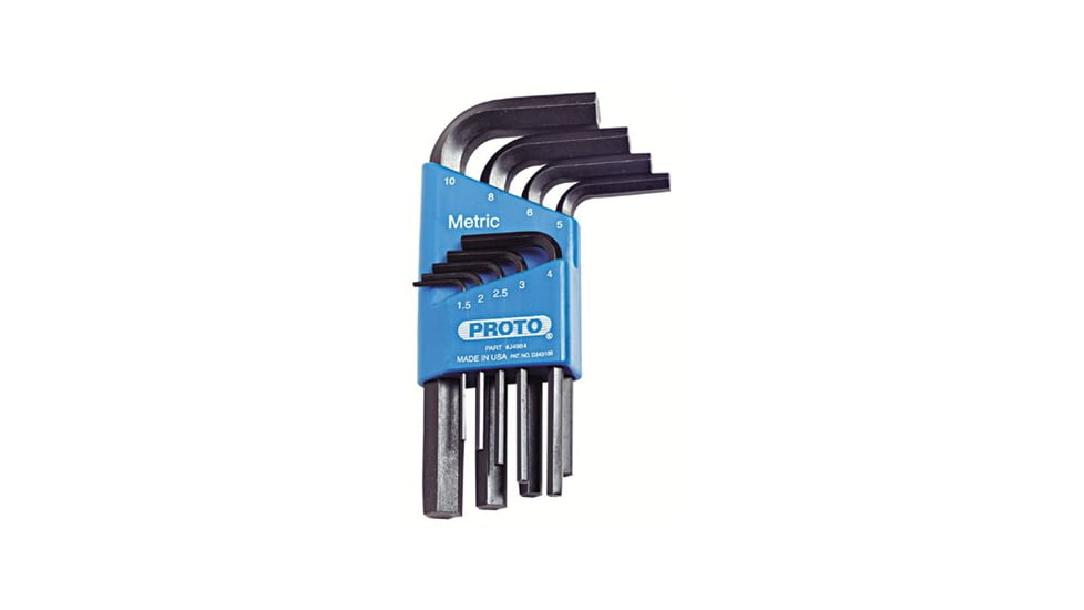 Proto Set Hex Key 7pc Metric 577-4985, Unit PK