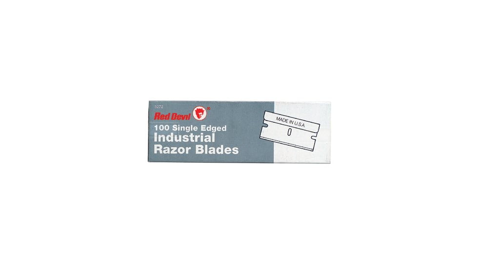 Red Devil Single Edge Razor Blades 630-3272, Unit PK
