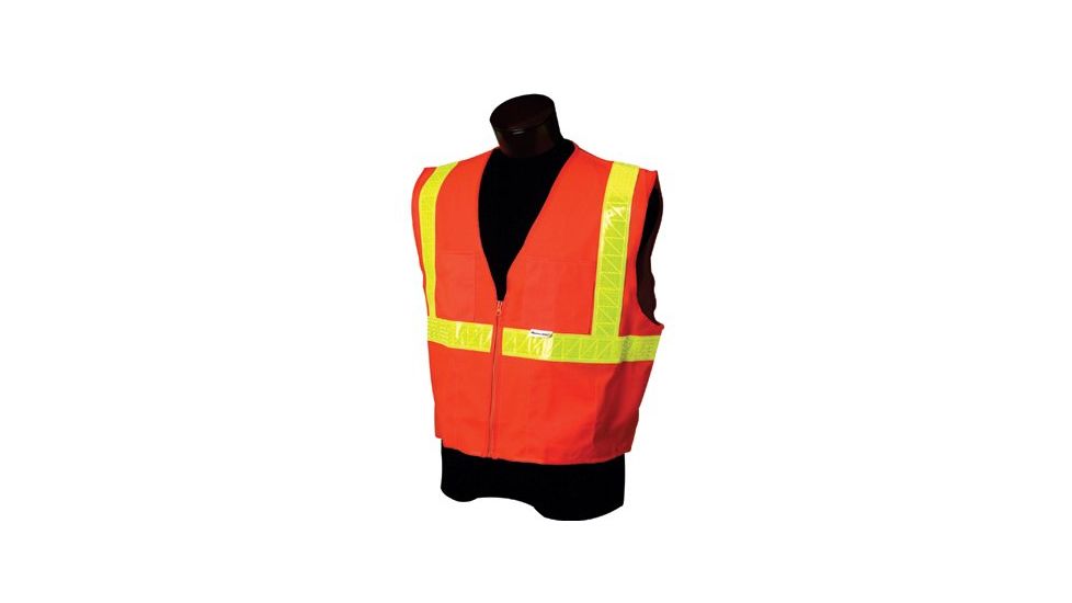 ASMC Vest Cl2 Msh Lim/slv Dlxm/lg 029-3022284, Unit EA