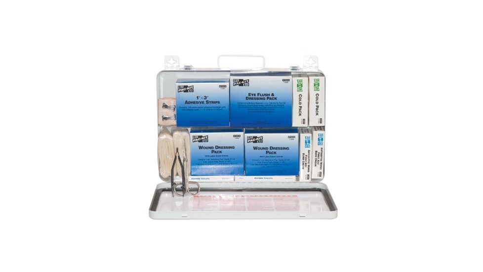 Pac-Kit Weatherproof Steel Ind.50 Pers 579-6450, Unit PK