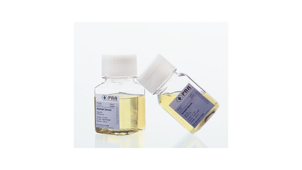 PAA Laboratories Human Serum Off Clot Ab 100ml C11-021, Unit EA