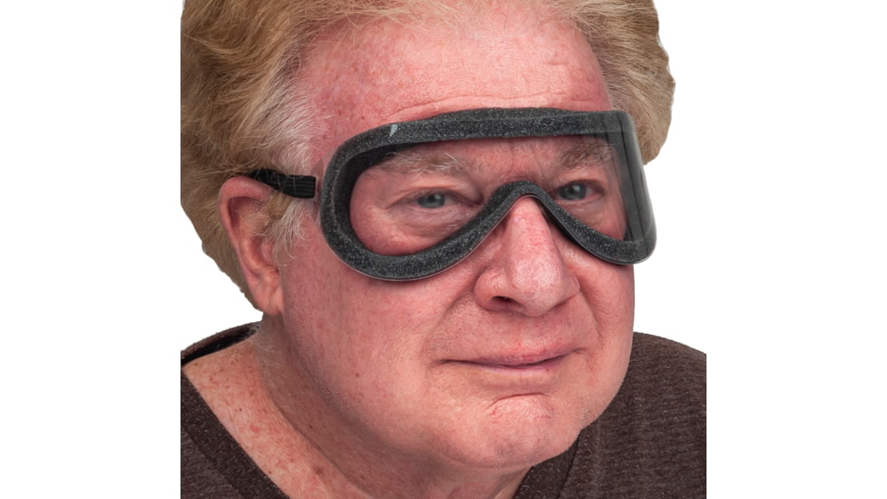Paulson Manufacturing Disposable, Infectious Disease Control IDC Goggle, Black Frame, Clear Anti-fog Lens, PM-IDC/GAF