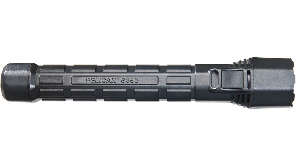 Pelican Rechargeable Flaslight W/110v Trns, Black, 8050-001-110, Unit EA