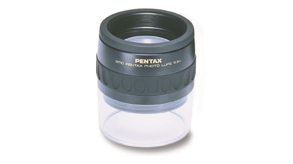 Pentax 5.5x Super Multi Coated Magnifier Loupe w/ Transparency stand - 60051