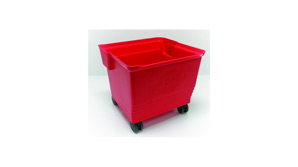 Perfex Bucket 36l With Casters Red 30-36R, Unit EA