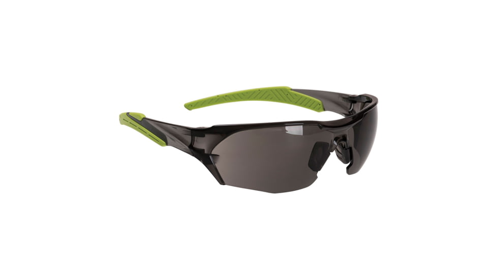 Portwest Performance Safety Glasses, Smoke, One Size, PS15SKR