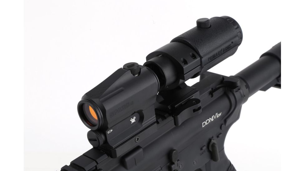 EDEMO Primary Arms Classic 3X LER Red Dot Sight Magnifier, Black, 510003, EDEMO1