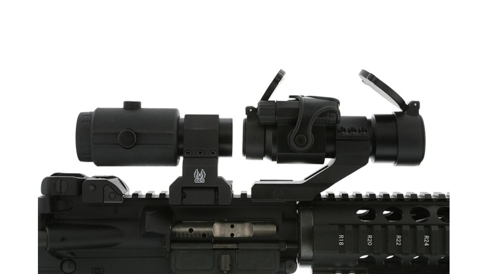 EDEMO Primary Arms Classic 3X LER Red Dot Sight Magnifier, Black, 510003, EDEMO1