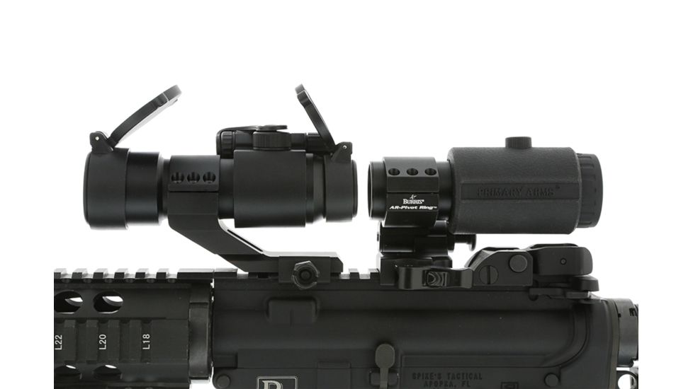 EDEMO Primary Arms Classic 3X LER Red Dot Sight Magnifier, Black, 510003, EDEMO1