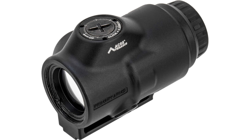 Primary Arms SLx 3x21mm Micro Magnifier Red Dot Sight, ACSS Pegasus Reticle, Black, 510011