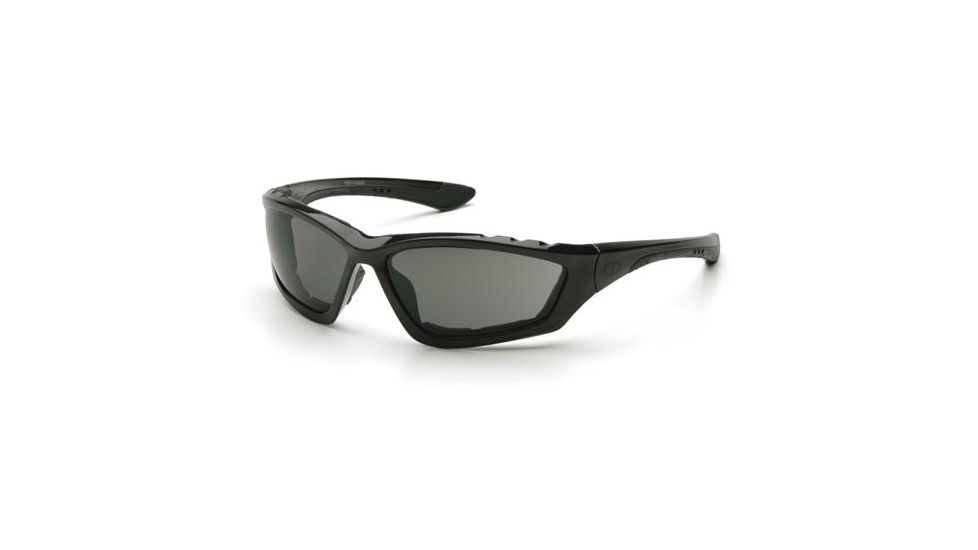 Pyramex Accurist Black Padded Frame/Gray Anti-Fog Lens, Box SB8720DTP