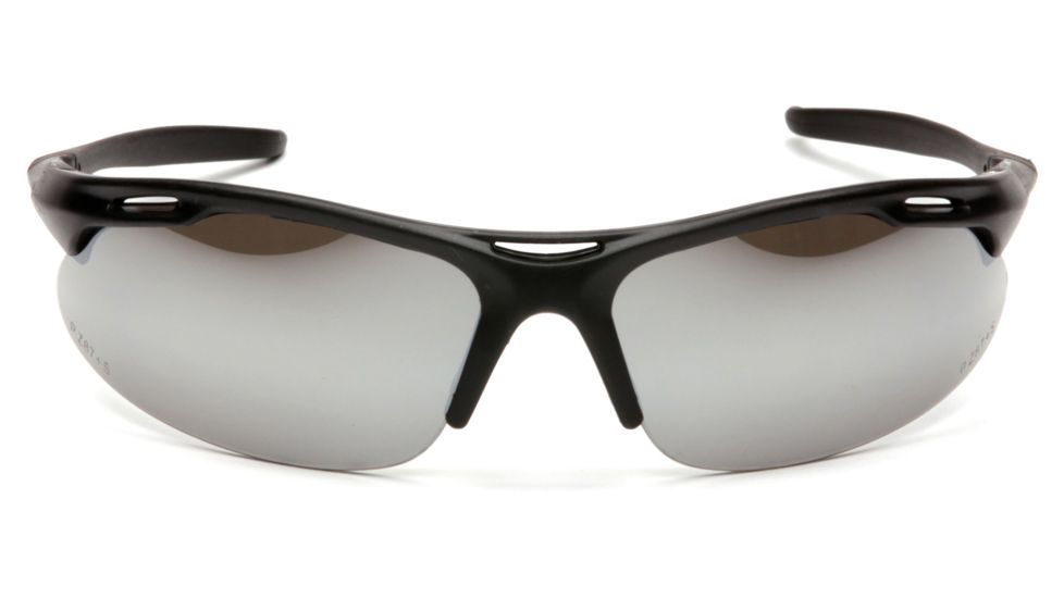 Pyramex Avante Safety Glasses - Silver Mirror Lens, Black Frame SB4570D