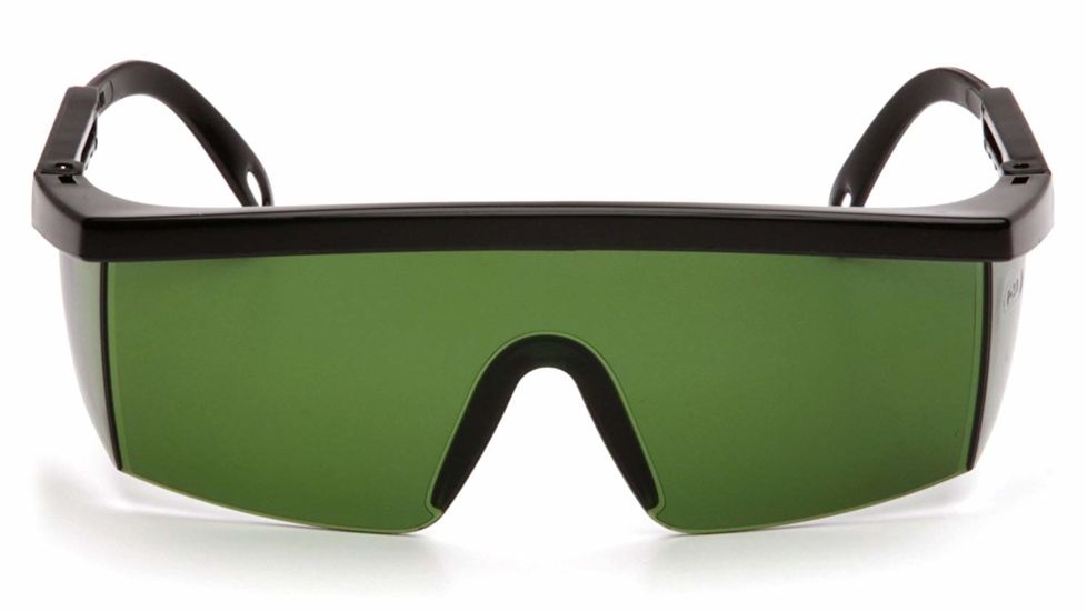 Pyramex Integra Safety Glasses - 3.0 IR Filter Lens Lens, Black Frame SB460SF