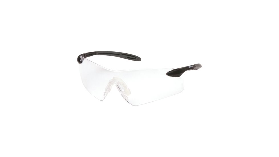 Pyramex Intrepid II Eye Protection Clear Lens Black Frame