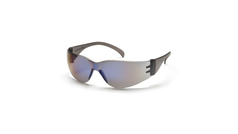 Pyramex Intruder Safety Eyewear - Blue Mirror Frame and Blue Mirror Lens S4175S
