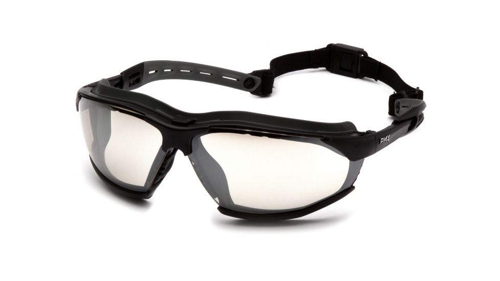 Pyramex Isotope Safety Glasses w/Indoor-Outdoor Ant-Fog Lens, Black GB9480ST