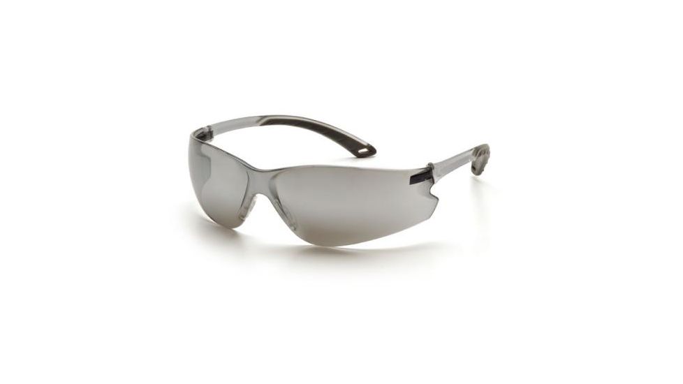 Pyramex Itek Gray Temple Frame Silver Mirror Lens S5870S