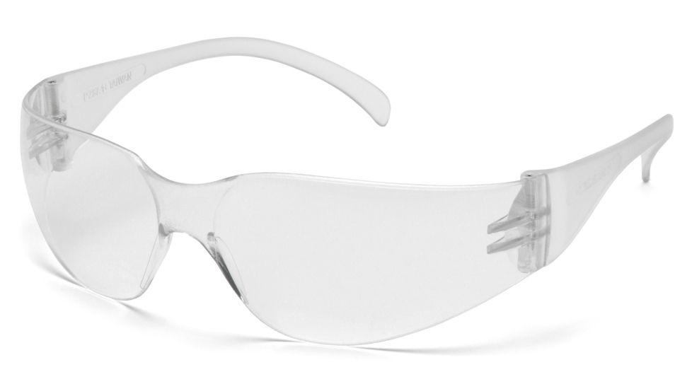 Pyramex Mini Intruder Safety Glasses - Clear Frame and Clear Lens S4110SN