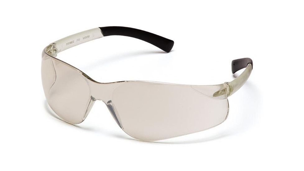 Pyramex Mini Ztek Safety Eyewear - Indoor/Outdoor Mirror Lens, I/O Mirror Frame S2580SN