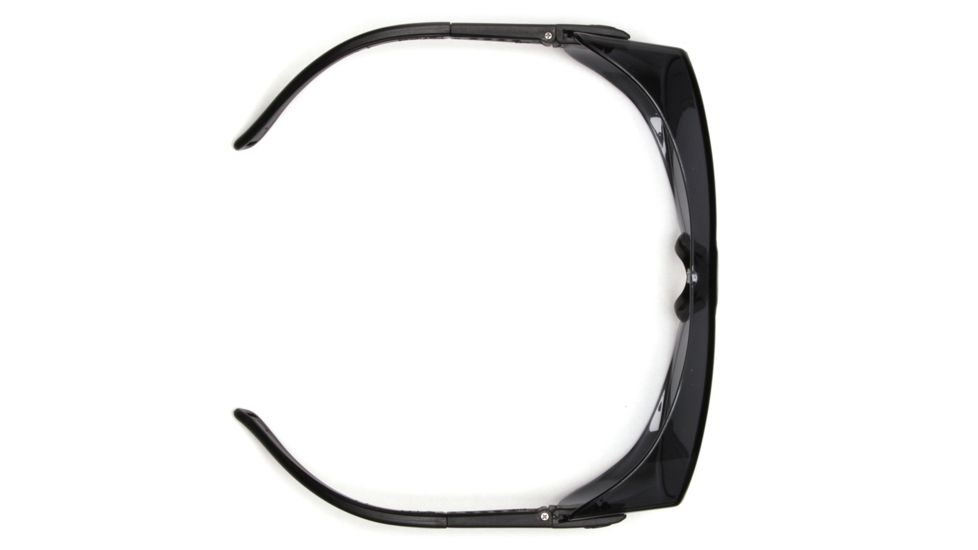 Pyramex OTS Safety Eyewear - Gray Lens, Black Frame S3520SJ