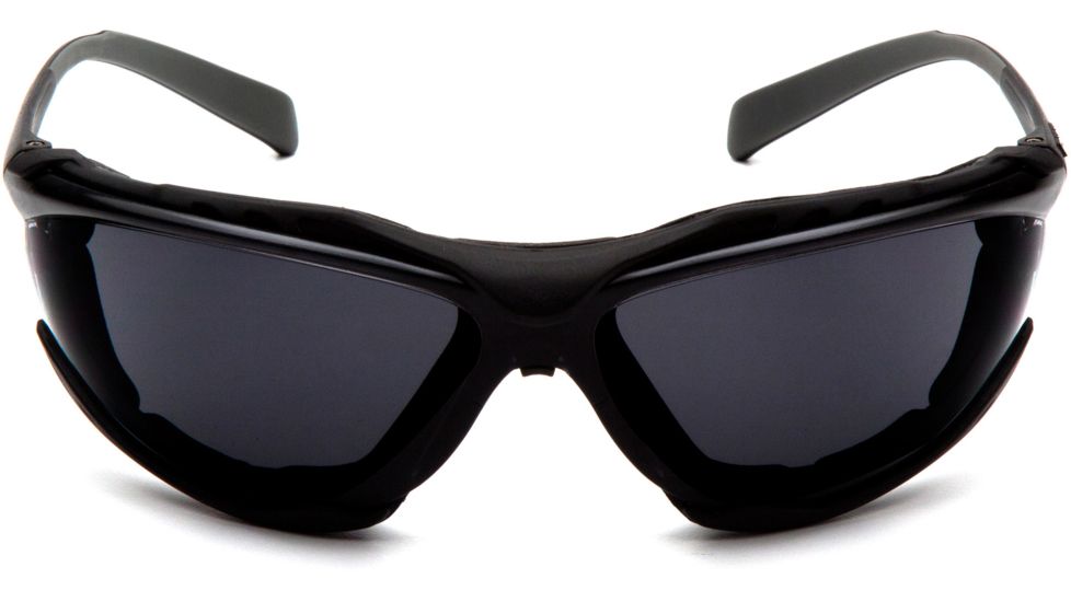 Pyramex Proximity Safety Glasses w/Dark Gray H2MAX Anti-Fog Lens, Black, SB9323STM
