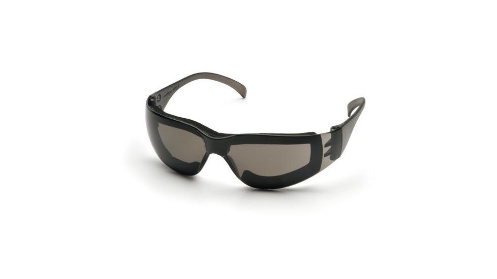 Pyramex Intruder Safety Glasses Gray Frame, Gray Anti-Fog Lens S4120STFP