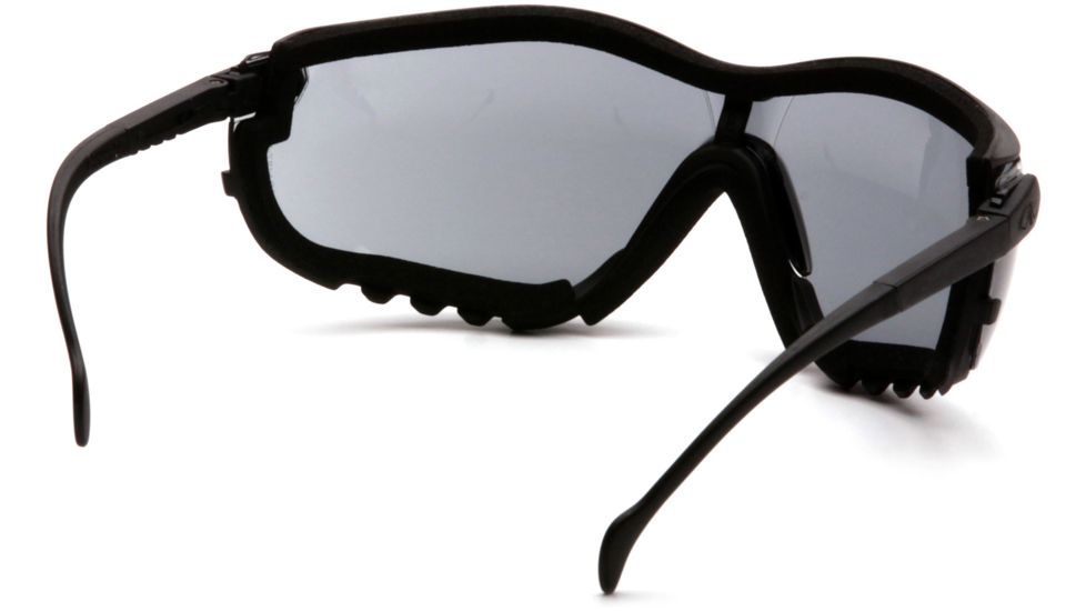 Pyramex V2G Safety Glasses w/Gray H2MAX Anti-Fog Lens, Black, GB1820STM