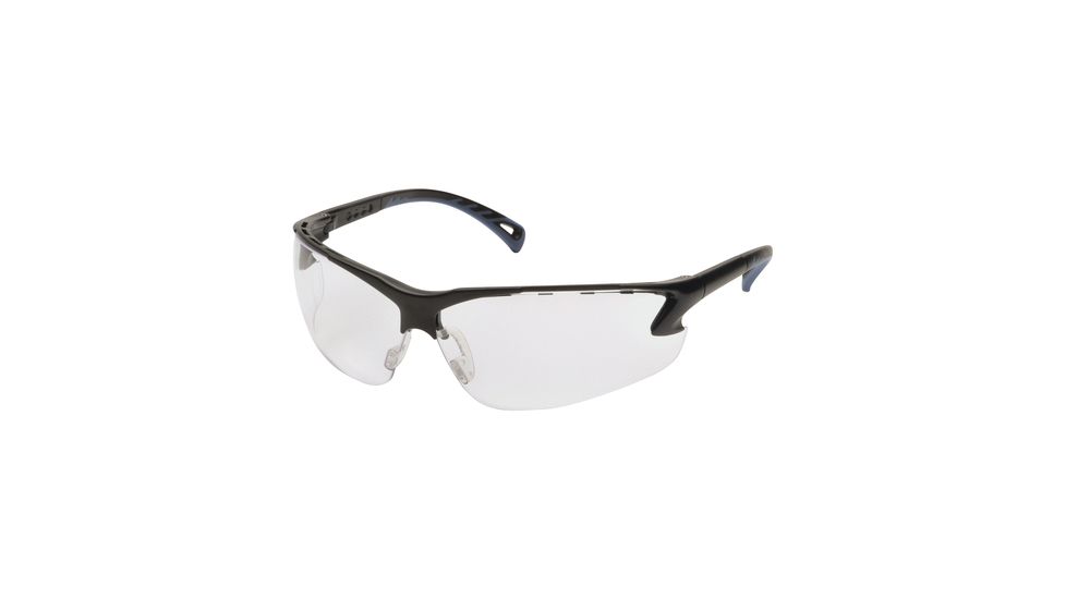 Pyramex Venture 3 Eye Protection Clear Lens Black Frame