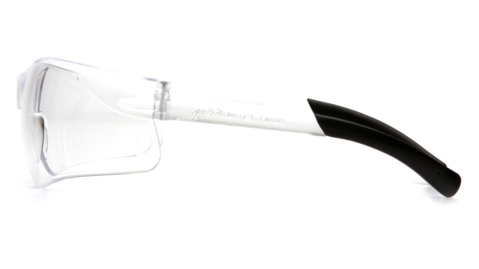 Pyramex Ztek Safety Glasses - Clear Anti -Fog Lens, Clear Frame S2510ST