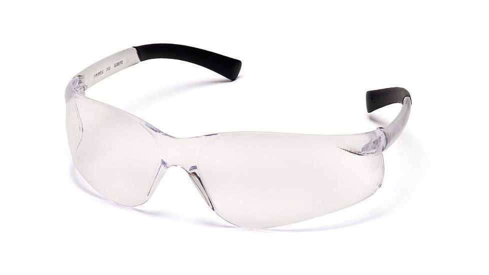 Pyramex Ztek Safety Glasses - Clear Lens, Clear Frame S2510S