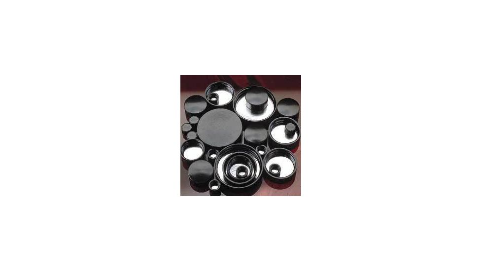Qorpak Black Phenolic Screw Caps, Pulp/Tinfoil Liner, Qorpak 5118/12