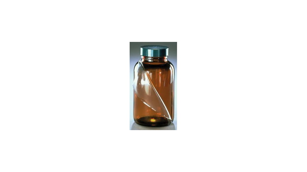 Qorpak Bottle Amber Coated 16OZ CS12 7722DW