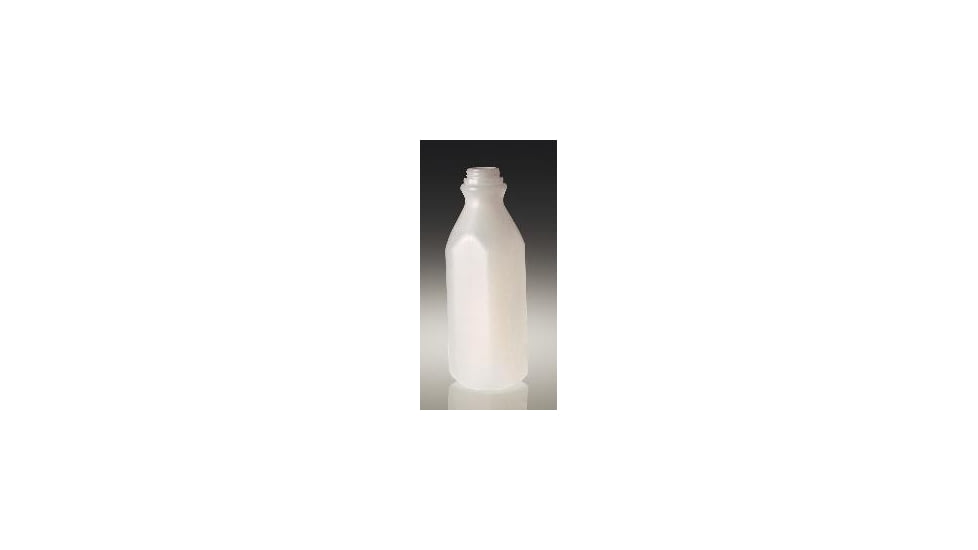Qorpak Bottle Natural Hdpe 8OZ CS500 PLA-06816