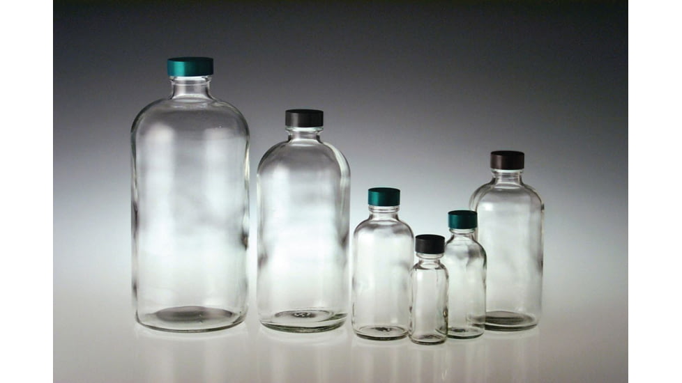 Qorpak Btl Flt BS-RND TF/CAP 2OZ CS24 GLC-01102 Btl Flt BS-RND TF/CAP 2OZ CS24