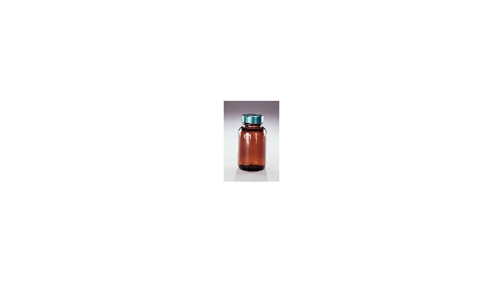 Qorpak Bottle Amber Wide 16OZ CS60 7527A