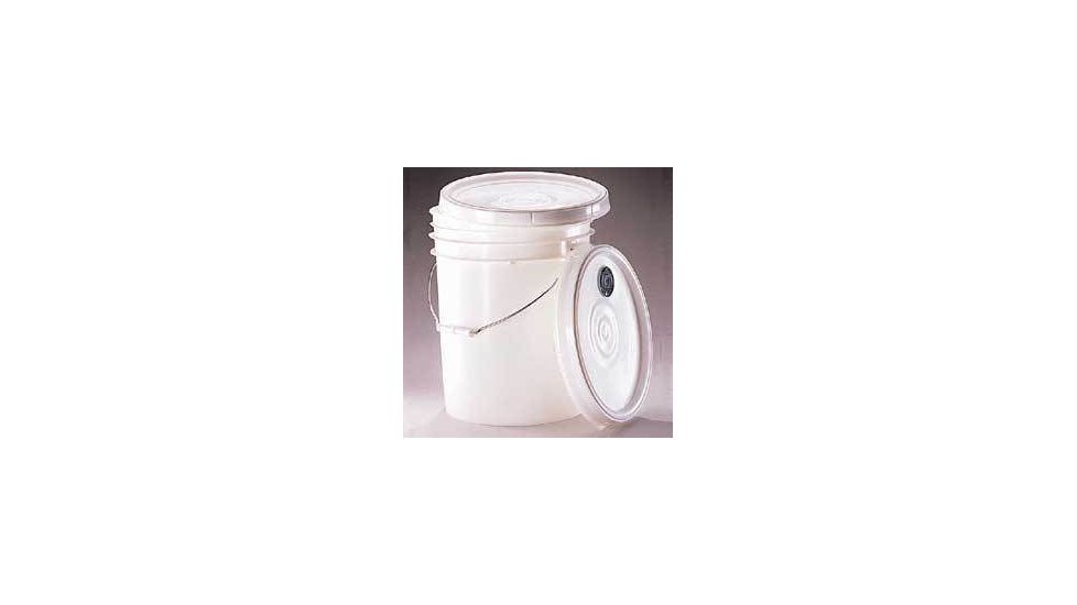 Qorpak Pails and Lids, High-Density Polyethylene, Qorpak 7044/4 Pails 18.9 L (5 gal.)
