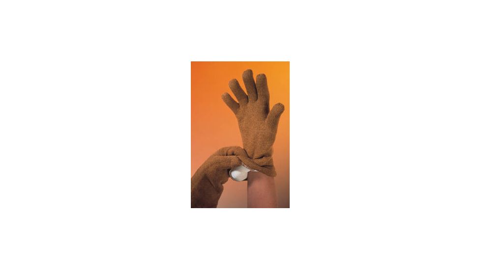 QRP Gloves HI-TEMP Cr 14'' L PK=1PR 50G L