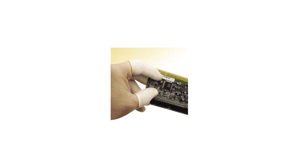 QRP Qualatrile ISO Class 5 Nitrile Antistatic Finger Cots, QRP 9CS