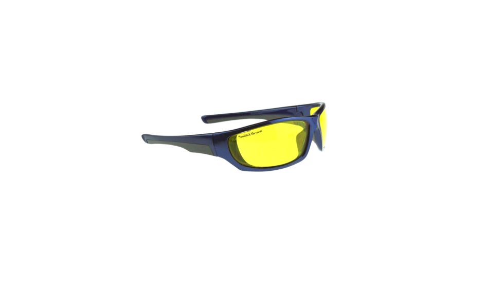 Radians 101 Combo Clam Safety Glasses - Blue Full Frame/Amber Lens, One Size SW101-40C