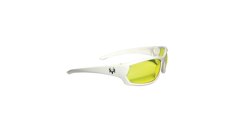 Radians Bone Collector Covey Shooting Glasses Amber Lens/White Frame