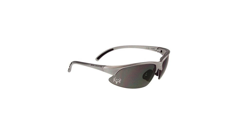 Radians Bone Collector Trigger Youth Shooting Glasses Smoke Lens/Silver Frame