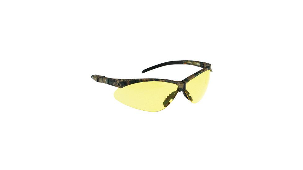 Radians Outback Jr. Anti-Fog Lens Shooting Glasses Amber Lens Camouflage Frame