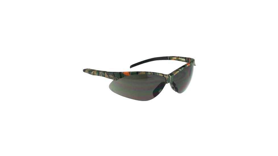 Radians Outback Jr. Anti-Fog Lens Shooting Glasses Smoke Lens Camouflage Frame