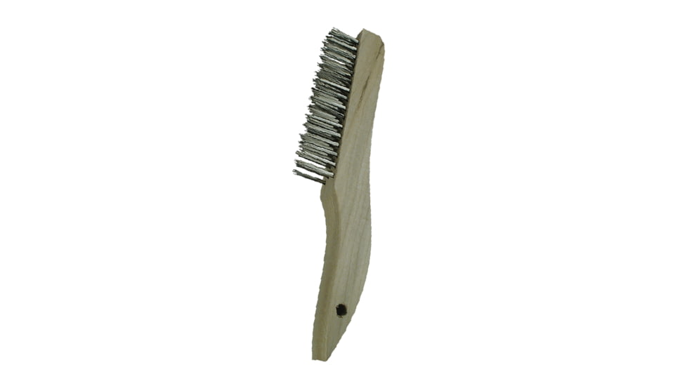 Redtree Industries Shoe Handle Steel Wire Brush With Scraper, 17014