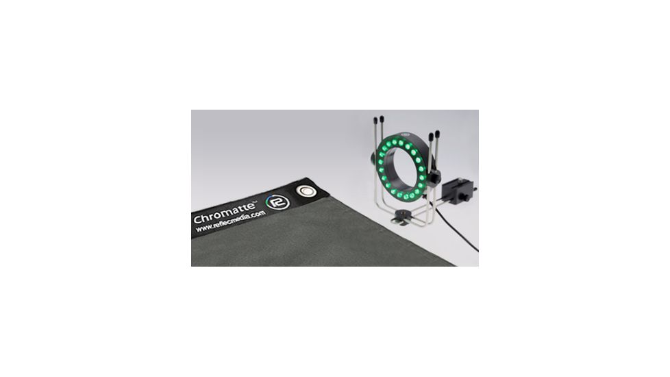 Reflecmedia 8x8 Material with Green MicroLite Assembly RM-4511