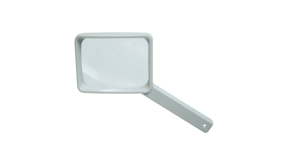 Reizen 3x Rectangular Magnifier, White R6730