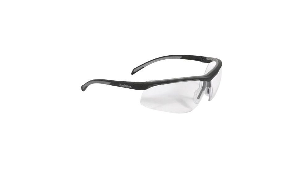 Remington T-72 Safety Glasses, Black Frame, Indoor/Outdoor Lens - T72-90C
