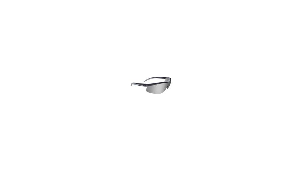 Remington T-72 Safety Glasses, Black Frame, Silver Mirror Lens - T72-60C