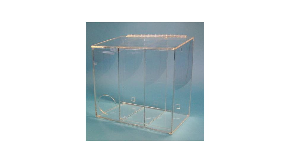 S-Curve Technologies Dispenser 3-COMP Clr Acrylic MCD-3003